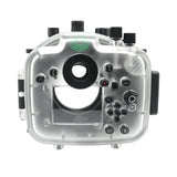 Sony A7 III / A7R III V.3 Series 40M/130FT Carcasa de cámara submarina (puerto estándar) Anillo de zoom para FE16-35 F4 incluido. Negro