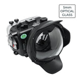 Sony A6600 SeaFrogs 40M/130FT UW housing with 6" Optical Glass Dry Dome Port V.1 for 10-18mm lens 