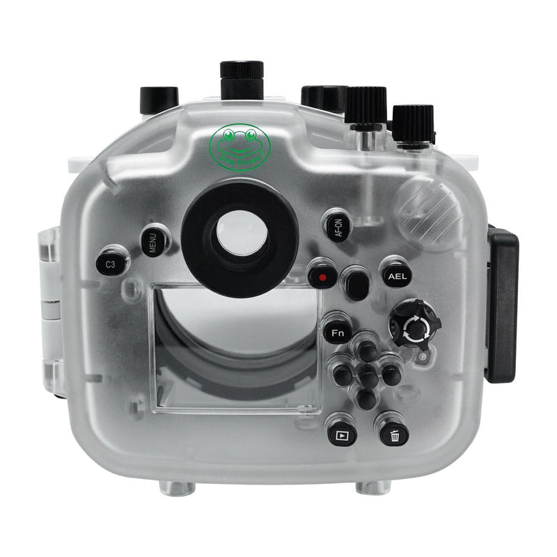 Sony A9 II FE16-35mm F2.8 GM (equipamento de zoom incluído) Kit de caixa de câmera UW com porta Dome de 6" V.2 (sem porta plana). Branco