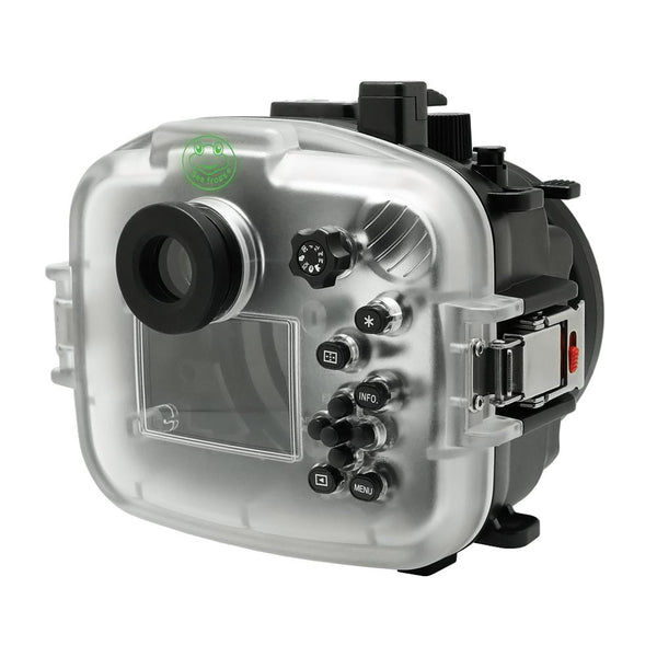 Canon EOS M50 / EOS Kiss M 40M/130FT Underwater camera housing. Salted Line underwater housings for SONY a6xxx