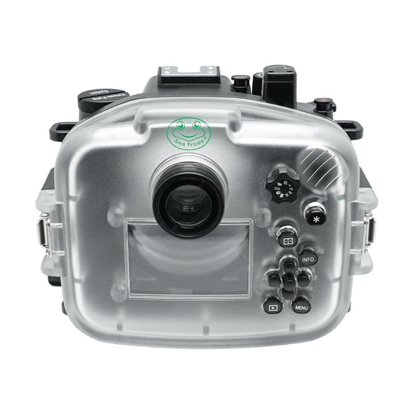 Canon EOS M50 / EOS Kiss M 40M/130FT Underwater camera housing. Salted Line underwater housings for SONY a6xxx