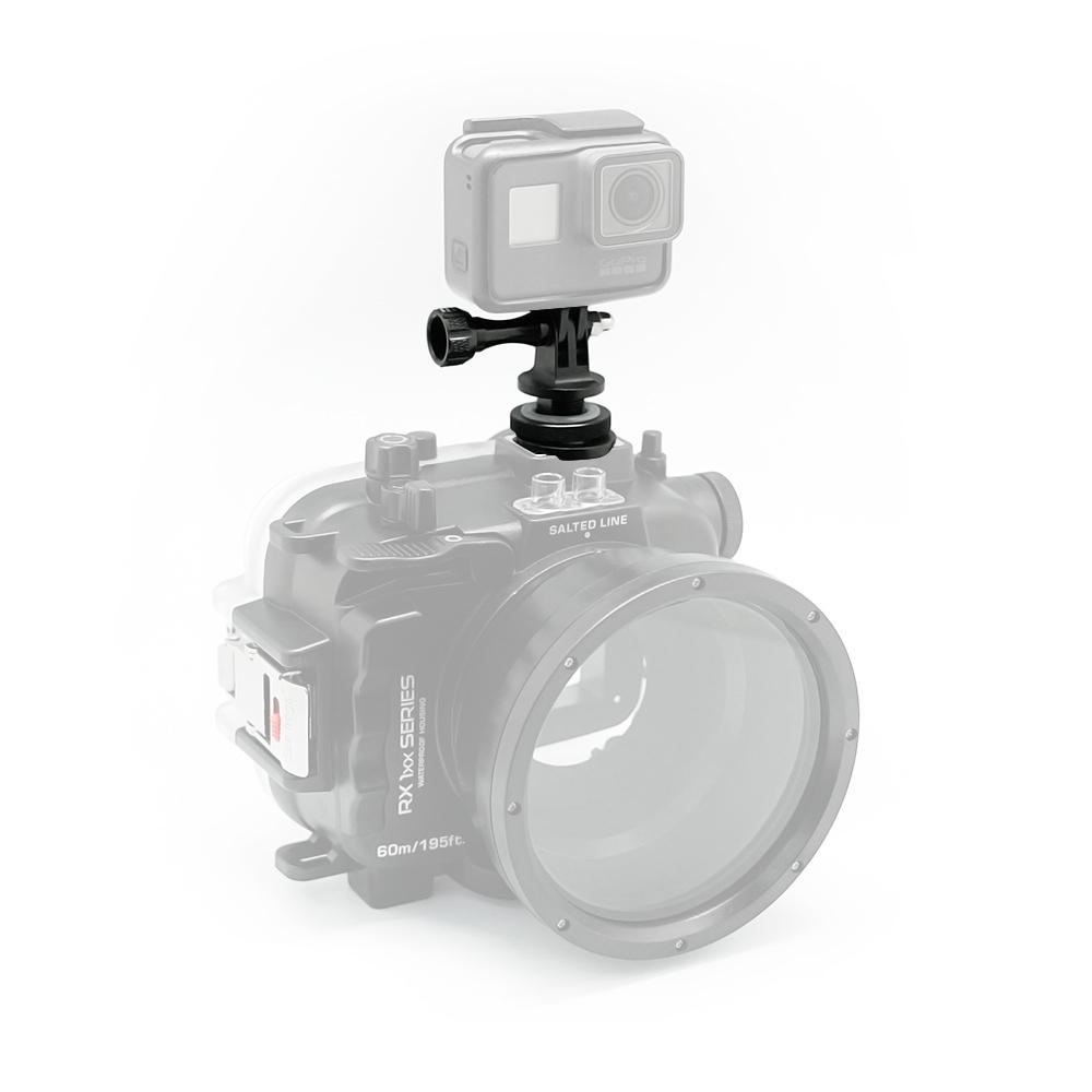 Seafrogs Underwater Camera Housing Cold Shoe to GoPro Mount