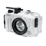 Olympus TG-6 60m/195ft Underwater camera housing. Salted Line underwater housings for SONY a6xxx