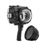 SeaFrogs UW housing for Sony A6xxx series Salted Line with pistol grip & 4" Dry Dome Port - A6XXX SALTED LINE