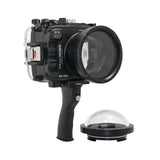 SeaFrogs UW housing for Sony A6xxx series Salted Line with pistol grip & 4" Dry Dome Port - A6XXX SALTED LINE