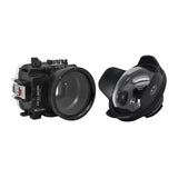 Underwater housing for Sony RX1xx with 6 inch Dry Dome Port - black