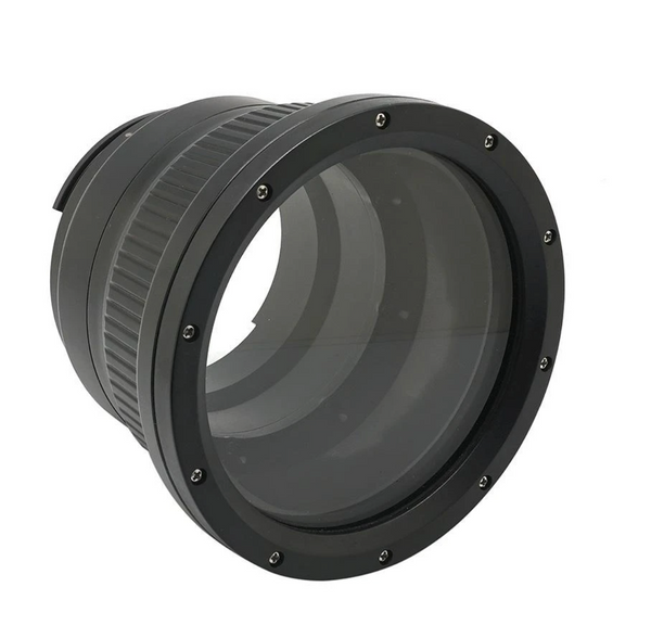 Porta longa e plana para linha salgada da série A6xxx (lentes 18-105 mm e 18-135 mm e Sigma 16 mm) Caixa UW - Engrenagem de zoom (18-105 mm) incluída