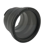 Puerto plano largo para línea salada de la serie A6xxx (lentes de 18-105 mm y 18-135 mm y Sigma de 16 mm) Carcasa UW - Engranaje de zoom (18-135 mm) incluido