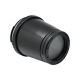 Porta longa plana com rosca de 67 mm para lente macro Sony FE 90 mm 40M/130FT (equipamento de foco opcional)