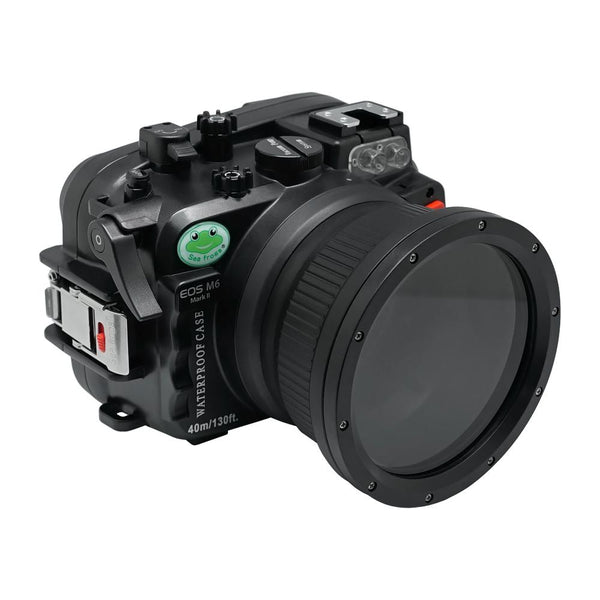 Canon EOS M6 Mark II 40M/130FT Underwater camera housing. Salted Line underwater housings for SONY a6xxx