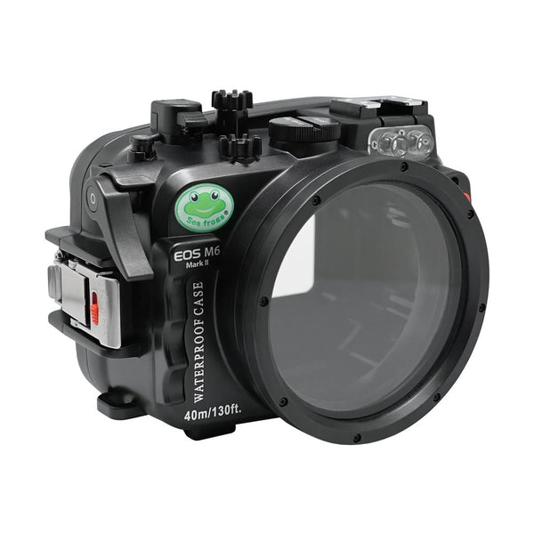 Canon EOS M6 Mark II 40M/130FT Underwater camera housing. Salted Line underwater housings for SONY a6xxx