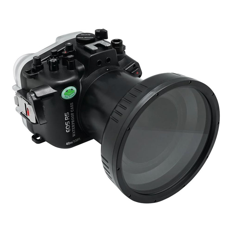 Canon EOS R5 40M/130FT Underwater camera housing. Salted Line underwater housings for SONY a6xxx