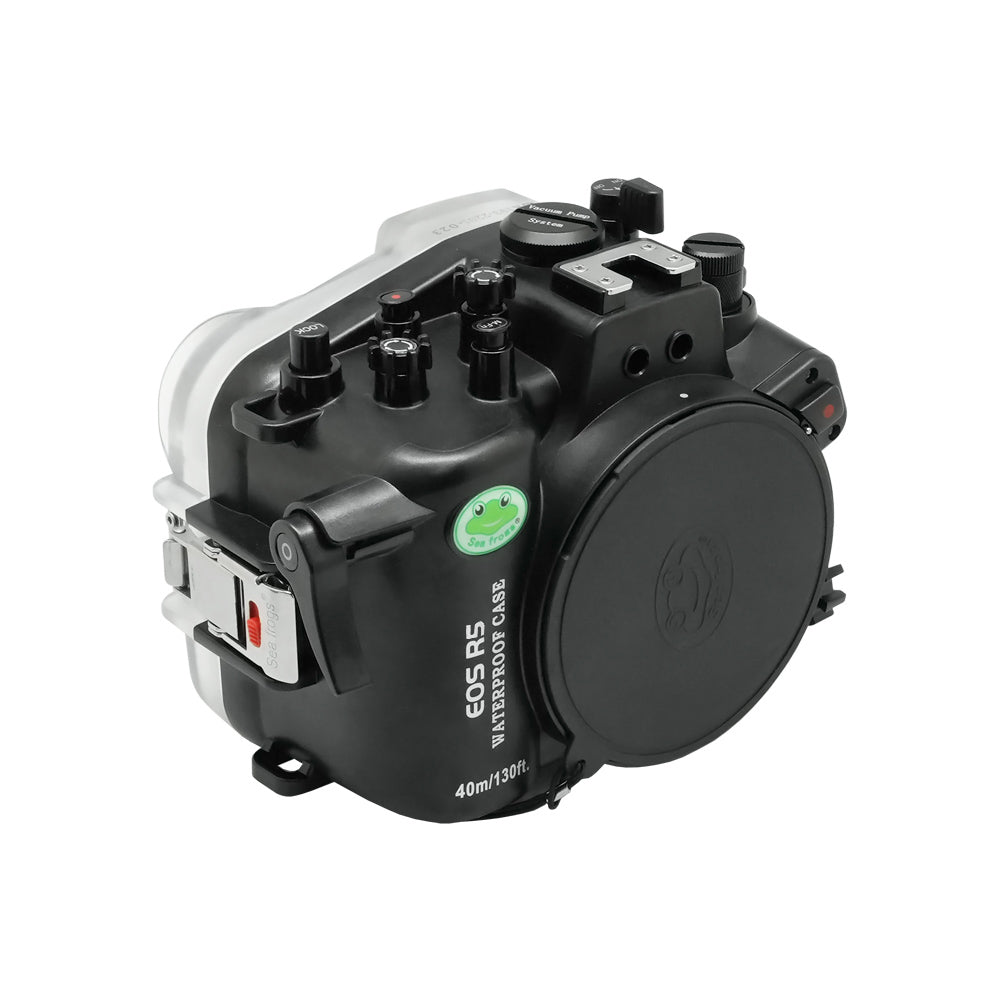 SeaFrogs 40m/130ft Underwater camera housing for Canon EOS R5 without ...