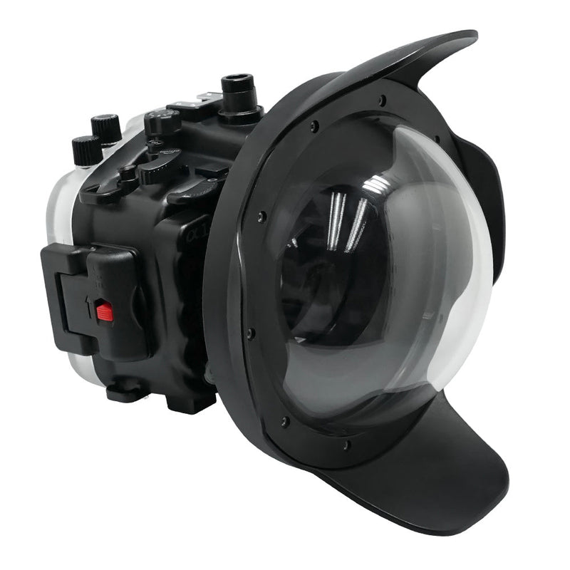 Kit boîtier de caméra Sony A1 UW avec port dôme 8" V.8 (sans port standard). Noir