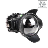 Sony A7 IV NG 40M/130FT Underwater camera housing with 6" Glass Dome port V.1.
