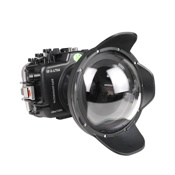 Sony A7 IV NG 40M/130FT Unterwasserkameragehäuse mit 6" Dome-Anschluss V.1.